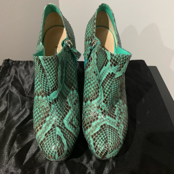 Nicholas Kirkwood Python Ankle Boots - Picture 2 of 10